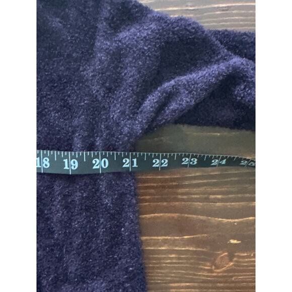 Barefoot Dreams Bamboo Chic Lite Waterfall Open Cardigan S/M Purple Ultra Soft - Picture 9 of 12